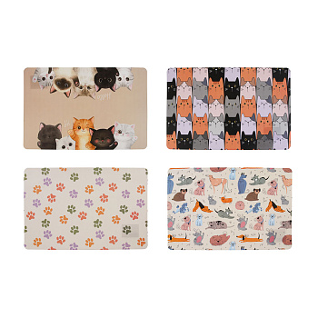 Коврик под миску тм VETTA, полипропилен, 43*28см