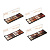 Тени для век матовые и сияющие 13 цветов тм Topcolor, 15,6 гр, TC3066