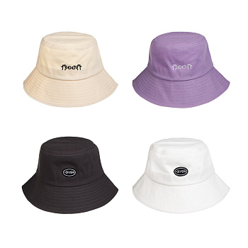 Панама с надписями, р. 58, 100% хлопок, тм GALANTE, разноцветная