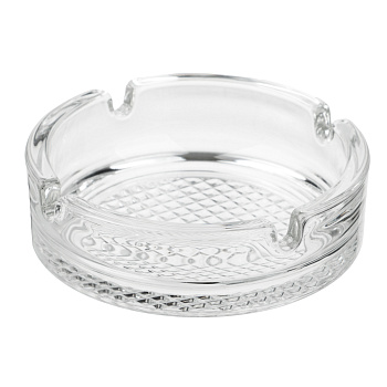 ОСЗ Пепельница круглая D-10,6см H-3,4см, стекло