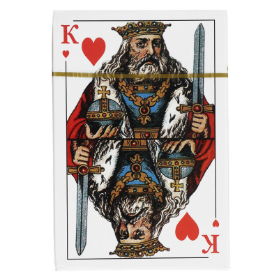 Карты игральные классические, 54 карты,  высший сорт, 57х88мм, бумага