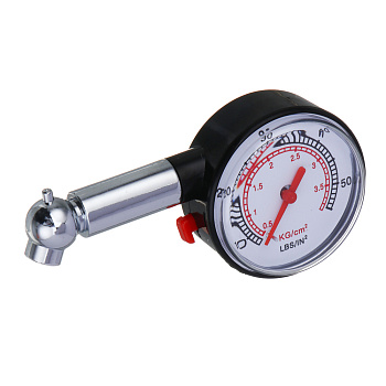 ЕРМАК Манометр, механический, до 3.5 атм хром, в блистере