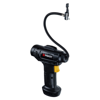 РОКОТ Компрессор беспроводной 120Вт, 35 л/мин, 2000МА, аналоговый дисплей