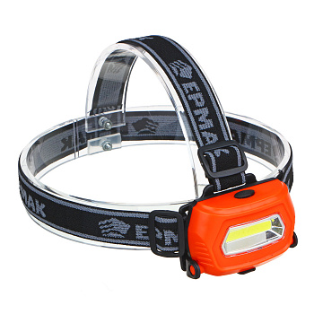 Фонарь налобный тм ЕРМАК, 1 COB, 200мАч, USB, 8х4см, пластик, 3 режима