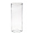 Ваза, 10х24,5 см, стекло, прозрачная, цилиндр