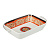 Рыжий Форма для запекания и сервировки прямоугол. с ручками, 24х14,5х4,5см, фарфор, подар.упаковка