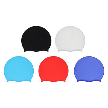 Шапочка для плавания тм BY SPORT, 24х19,5см, силикон