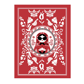 Плед микрофибра тм PROVANCE Ностальгия, 130х170см, 100% полиэстер, 2 дизайна