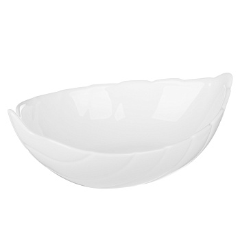 MILLIMI Листья Салатник, опаловое стекло, 18 см