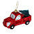 СНОУ БУМ Подвеска декоративная, "Машинка", 11х5,3х6,5см, пластик