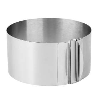 SATOSHI Форма для выпечки раздвижная 16-30х8см, нерж.сталь