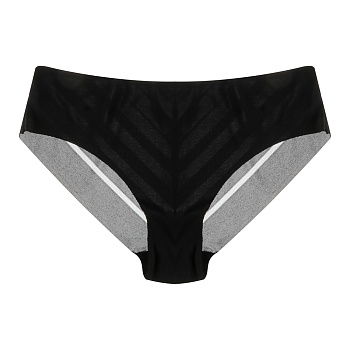 GALANTE Трусы-слипы женские с декором, р.46, 95%вискоза, 5%спандекс, черный, НБ25-8