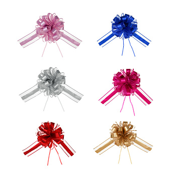 Бант-шар складной, диаметр 18 см, ПП, 6 цветов