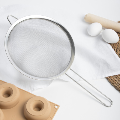 VETTA Сито с ободом и ручкой 22см, нерж.сталь