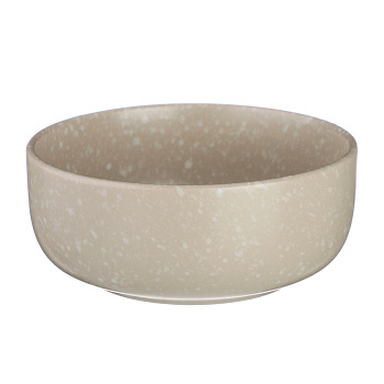 MILLIMI Салатник 620мл, 14.5х6см, керамика, бежевый