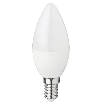 Лампа светодиодная FORZA С37 5 Вт, Е14, 420 Лм, 4000 К, 175-265 В, Ra>80, IRF <5%, 1 год гар.