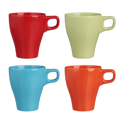 Кружка Моно тм MILLIMI, 280мл, 4 цвета, керамика