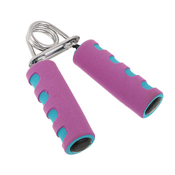 Эспандер кистевой тм BY SPORT, 10кг, 12x9,5см, металл, ПП, поролон, 2 цвета