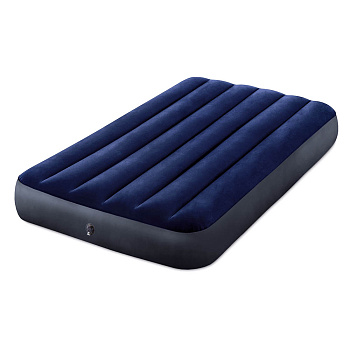 INTEX Матрас надувной Classic downy (Fiber tech) Твин, 99x191x25 см, 64757