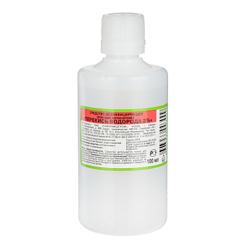 Перекись водорода 3 %, дез.средство, 100мл