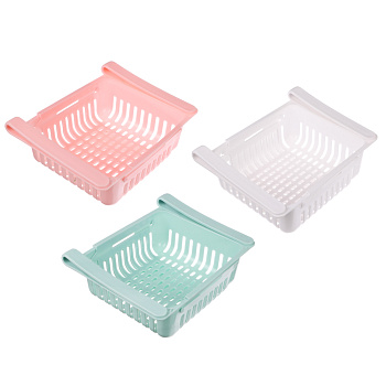 Контейнер в холодильник тм VETTA, раздвижной, 19,5-27,5х15,5х7h см, полипропилен