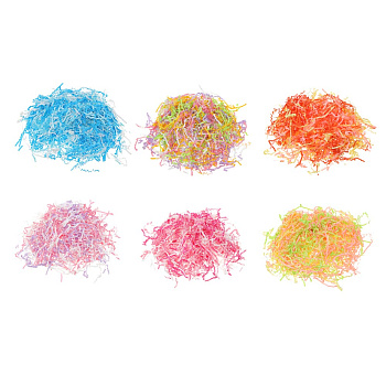 LADECOR Наполнитель декоративный бумажный, разноцветный, 6 цветов, 30гр