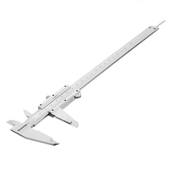 ЕРМАК Штангенциркуль стальной 200мм, ШЦ-I-200-0,02-1, футляр пластик