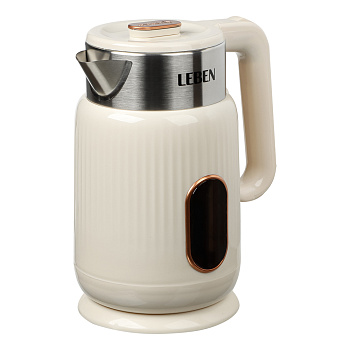 LEBEN Чайник электрический 2л, 1500Вт, пластик