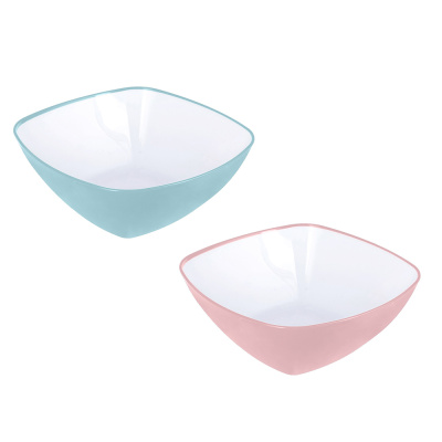 Салатник DUO 2л, пластик, 2 цвета