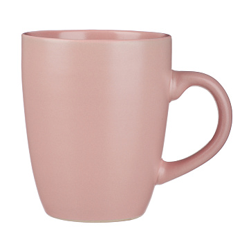 Кружка 350мл, тм MILLIMI розовый, керамика