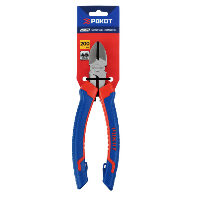 РОКОТ/ЕРМАК Бокорезы (кусачки) 200мм "Классик" шлифованные
