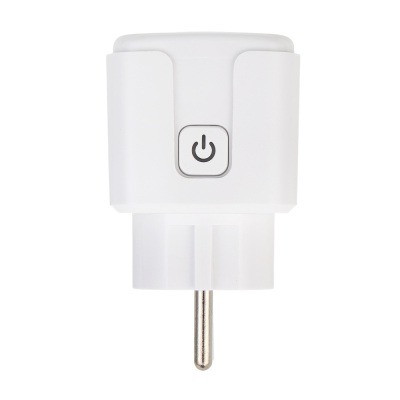 Сетевая розетка Smart BY, Tuya, Алиса Wi-Fi, 10 А, 110-240 В, 50/60 Гц, белый