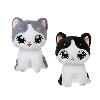 ИГРОЛЕНД Мягкая игрушка "Котёна", 23 см, полиэстер, 2 диз.
