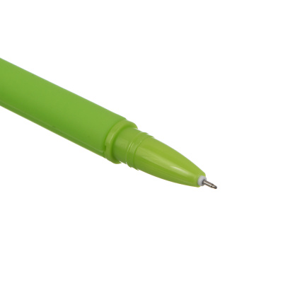 Ручка гелевая синяя 0,5мм, "Летний сад", гибкий силиконовый корпус, 3 дизайна, шоу-бокс