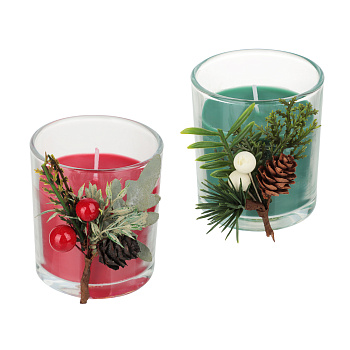 NEW GALAXY Ароматизированная свеча дикий мандарин, соленая карамель