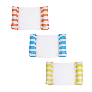 Гамак надувной для плавания "Яркое лето", тм BY SPORT, 125х69 см, ПВХ, 0.18мм, 3 цвета