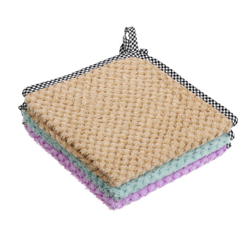 Салфетка универсальная с петелькой тм VETTA, 30x30см, микрофибра 215г/кв.м., 3 цвета