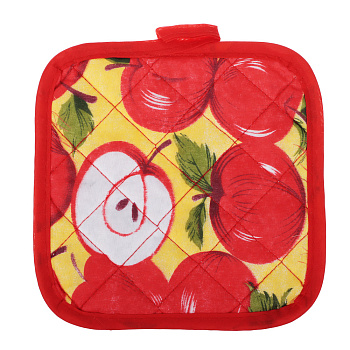 Прихватка, 100% полиэстер, 16,5х17см, 4 дизайна