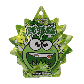 Карамель взрывная со вкусом зеленого яблока, 30г.