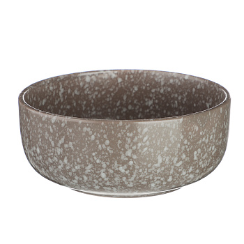 MILLIMI Салатник 620мл, 14.5х6см, керамика, серый