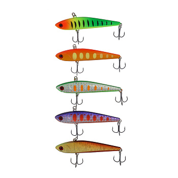 AZOR FISHING Ратлин "Стикджиг" 15 гр. 7,5 см, 5 цветов