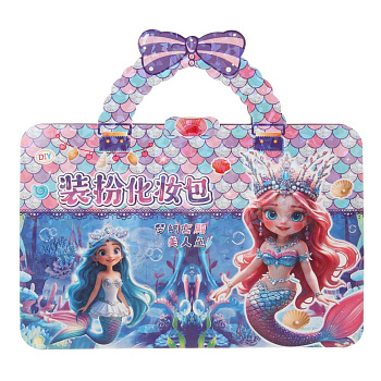 Раскраска детская "Сказочные принцессы", 13стр, бумага, 24,5х24см, 3 вида