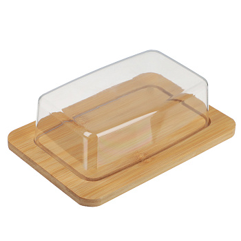 Масленка тм VETTA, 20,5x14x6,4см, пластик, бамбук