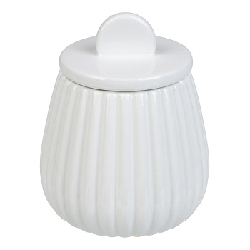 Шкатулка для украшений с крышкой, 8,5x8,5x11 см, доломит