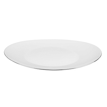 MILLIMI Аура Тарелка подстановочная 26,5см, опаловое стекло