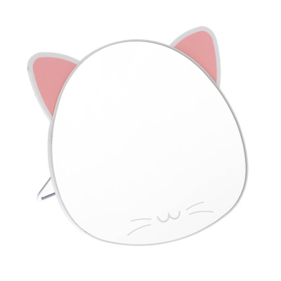 Зеркало настольное тм ЮНИLOOK, металл, стекло, пластик, 16x14,5см, 3 цвета