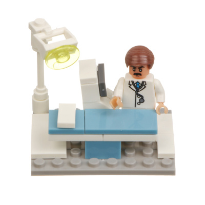 Конструктор "Городская больница" 6 в 1, в банке, ABS, тм ИГРОЛЕНД