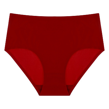 GALANTE Трусы-слипы женские бесшовные с высокой посадкой,р.46, 95%вискоза, 5%спандекс,бордо, НБ25-11