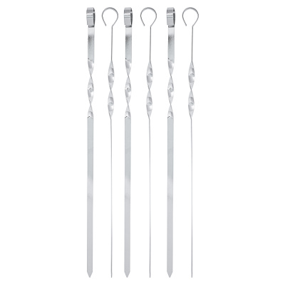 GRILLBOOM Набор шампуров 6шт, нерж.сталь, 45см, в чехле