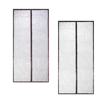 Сетка антимоскитная для дверей тм INBLOOM на магнитах, 1,0х2,1м, стекловолокно, 2 цвета